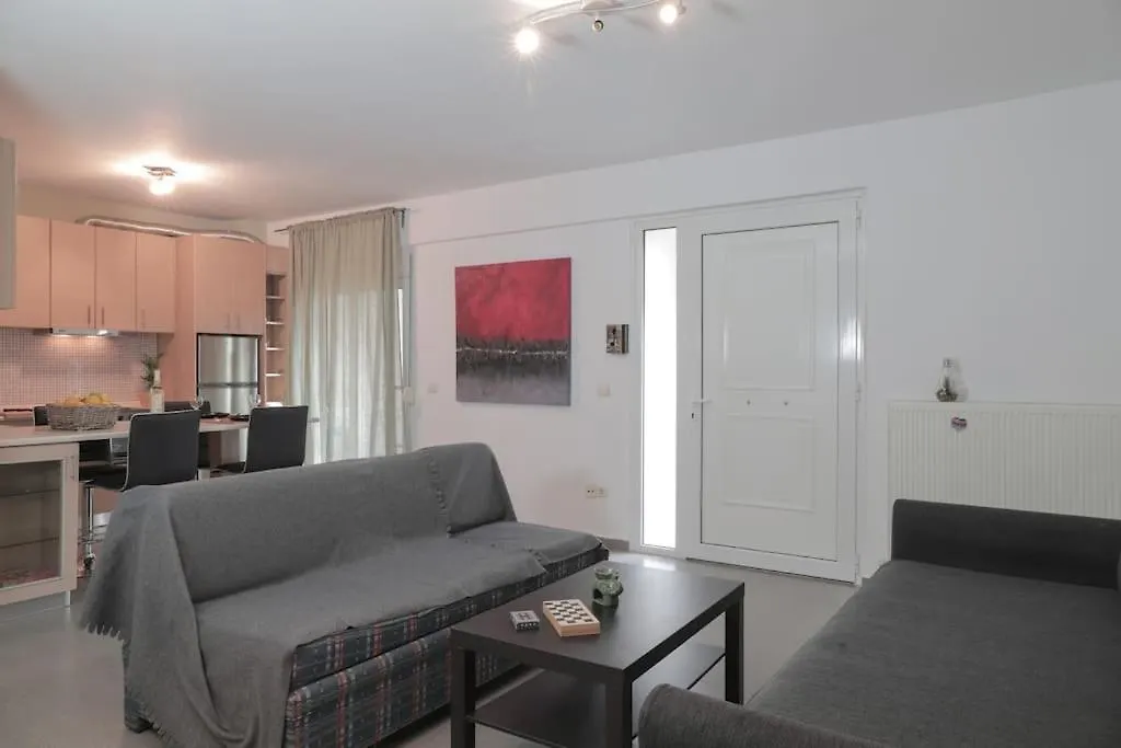 Apartmán 5 Min From Papageorgiou Free Indoor Parking Soluň Řecko