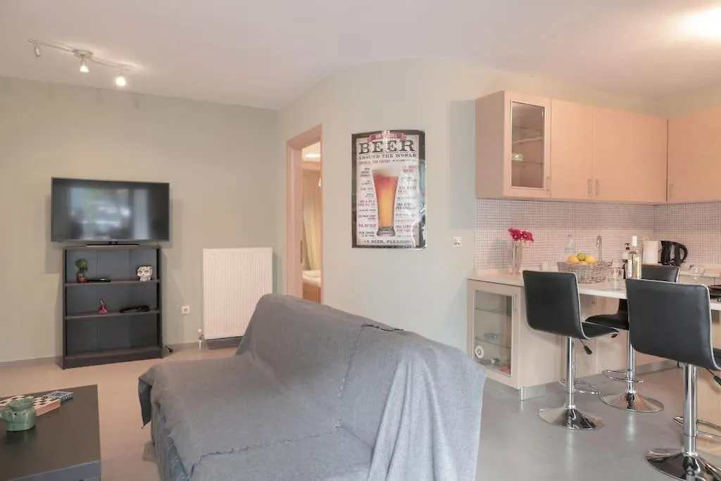 Apartmán 5 Min From Papageorgiou Free Indoor Parking Soluň