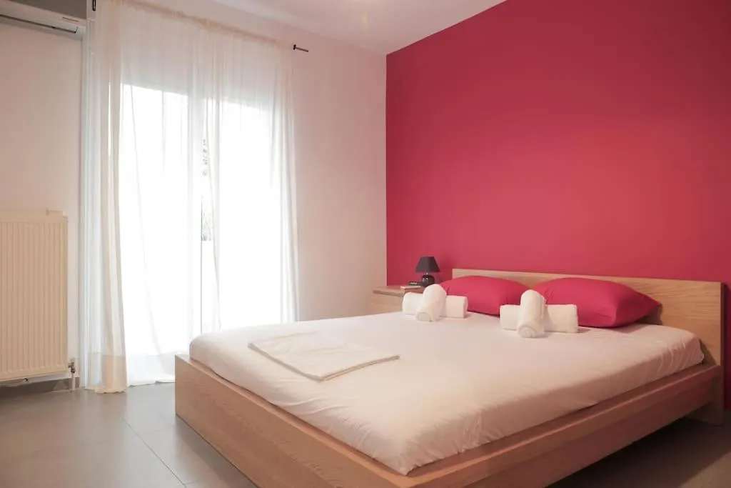 公寓 塞萨洛尼基5 Min From Papageorgiou Free Indoor Parking公寓 希腊