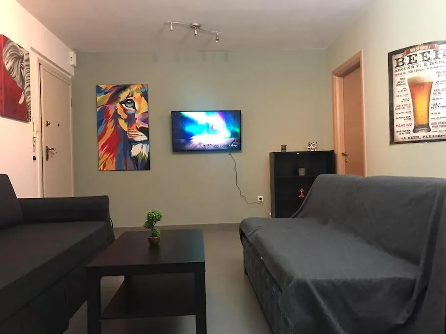 5 Min From Papageorgiou Free Indoor Parking Apartment Thessaloniki